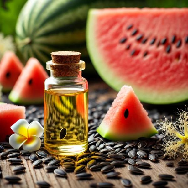 Osnovno olje iz semen lubenice: koristi in uporaba v kozmetiki