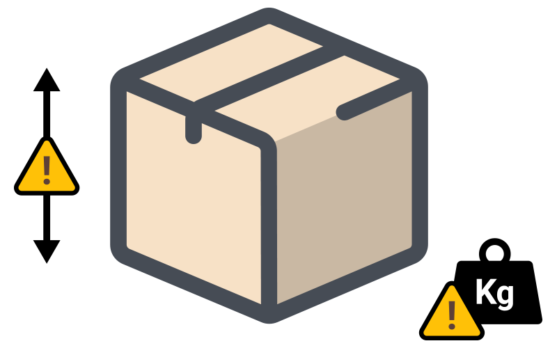 Za nekatere naše izdelke je možen le osebni prevzem, saj so po teži ali dimenziji neustrezni za pošiljanje.